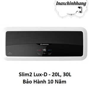 Máy nước nóng gián tiếp Ariston SL2 30 LUX-D AG+ (Slim2 30 LUX-D AG+) 30 lít