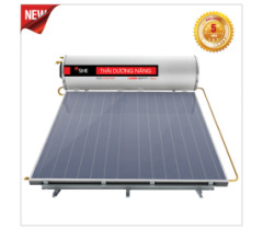 Bình nóng lạnh thái dương năng Sơn Hà 300l FLAT GOLD