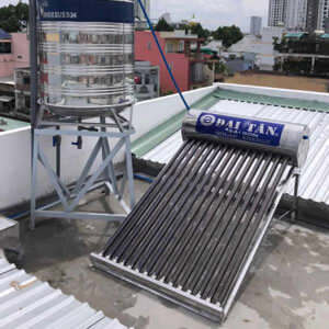 Bình nóng lạnh thái dương năng Đại Tân 160 lít