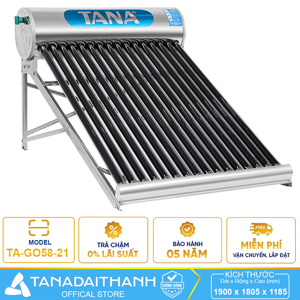 Máy nước nóng năng lượng mặt trời Tân Á 210L Gold