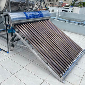 Bình nóng lạnh thái dương năng Bình Minh Inox 304 250 lit