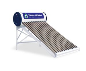 Bình nóng lạnh thái dương năng Bình Minh Inox 304 200 lit
