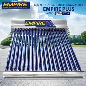 Máy nước nóng năng lượng mặt trời Empire Plus 180 lít E304-PG18