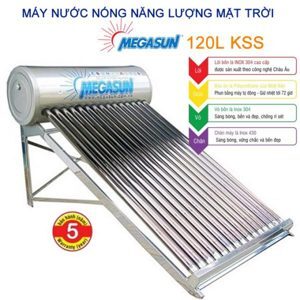 Máy nước nóng năng lượng mặt trời MEGASUN KAE 120 lít