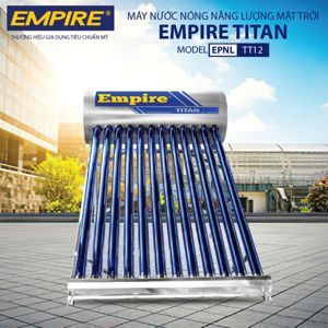 Máy nước nóng năng lượng mặt trời Empire Titan 130 lít TT1213