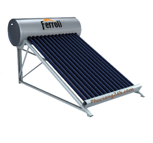 Máy nước nóng năng lượng mặt trời Ferroli Eco sun - 300 lít