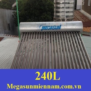 Máy nước nóng NLMT Megasun 1824KAE- 240 lít