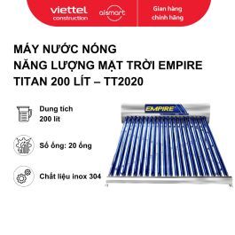 Máy nước nóng NLMT Thái Dương Năng Titan 200 lít