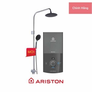 Bình nóng lạnh trực tiếp Ariston Aures Premium+ 4.5P - Kèm sen cây