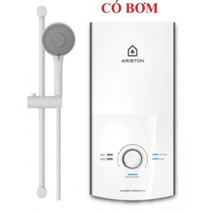 Bình nóng lạnh trực tiếp Ariston Aures Premium 4.5 - Kèm sen cây