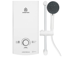 Bình nóng lạnh trực tiếp Ariston Aures Premium 4.5P có bơm