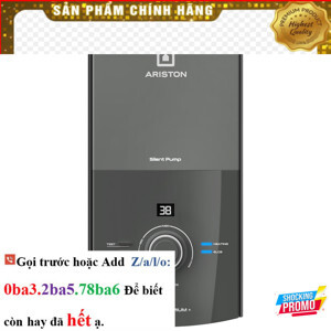 Bình nóng lạnh trực tiếp Ariston Aures Premium+ 4.5P có bơm