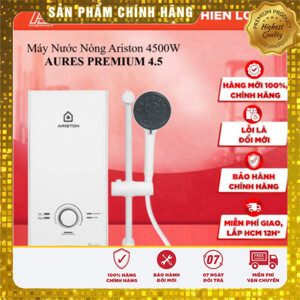 Bình nóng lạnh trực tiếp Ariston Aures Premium 4.5 không bơm