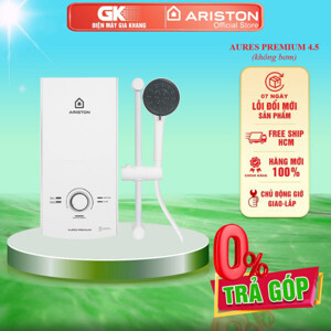 Bình nóng lạnh trực tiếp Ariston Aures Premium 4.5 không bơm