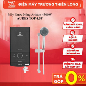 Bình nóng lạnh trực tiếp Ariston Aures Top 4.5P