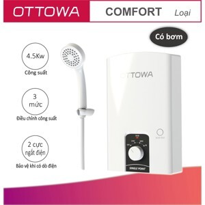 Bình nóng lạnh trực tiếp có bơm Ottowa TC45P01