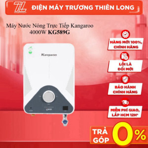 Bình nóng lạnh trực tiếp Kangaroo KG589G 4000W