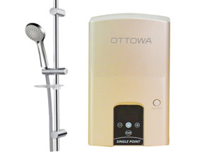 Máy nước nóng trực tiếp OTTOWA TH45P02, có bơm