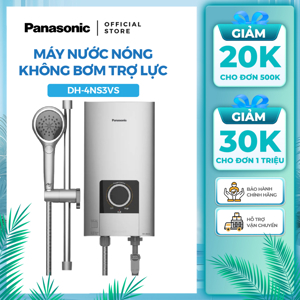 Bình nóng lạnh trực tiếp Panasonic DH-4NS3VW