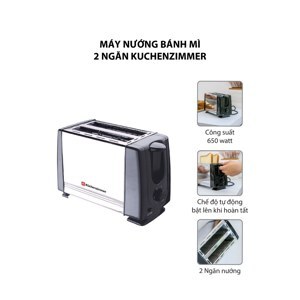 Máy nướng bánh mì 2 ngăn KuchenZimmer 3000488