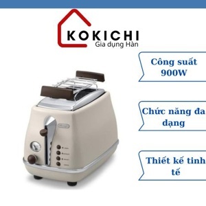 Máy nướng bánh mì De'Longhi Icona Vintage CTOV2103 (CTOV2103.GR)