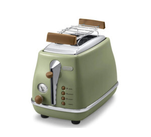 Máy nướng bánh mì De'Longhi Icona Vintage CTOV2103 (CTOV2103.GR)