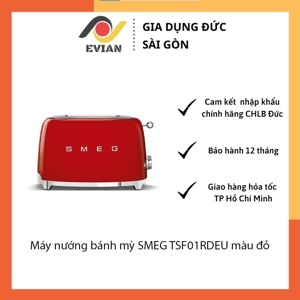 Máy nướng bánh mì TSF01RDEU Smeg 535.43.669