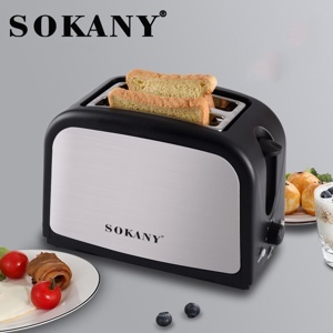 Máy nướng bánh mỳ Sokany HJT-008s - 800W