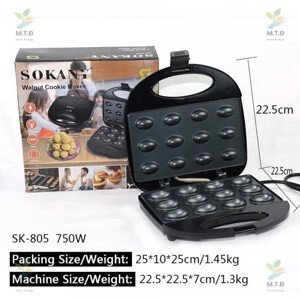 Máy nướng bánh Sokany SK-805