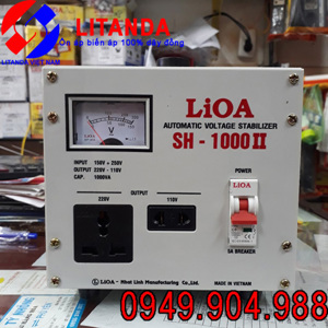 Máy ổn áp 1 pha Lioa DRII-1000II