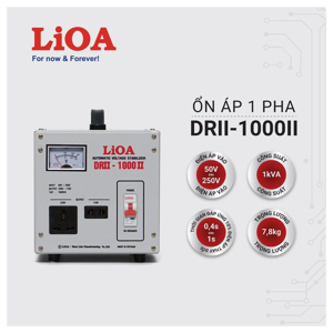 Máy ổn áp 1 pha Lioa DRII-1000II