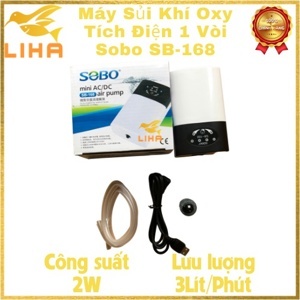 Máy oxy sạc điện 1 vòi Sobo SB 168