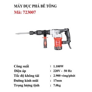 Máy phá bê tông Sencan 723007 1100W