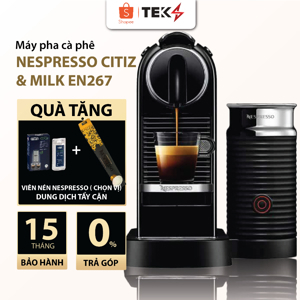 Máy pha cà phê Nespresso Citiz Milk