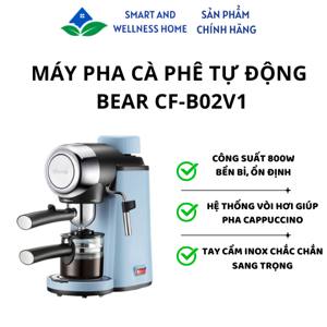 Máy pha cà phê tự động Bear CF-B02V1