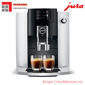 Máy pha cà phê tự động Jura E6 Platinum