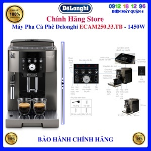 Máy pha cafe tự động Delonghi Magnifica S Smart ECAM250.33.TB