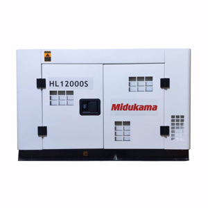 Máy phát điện chạy dầu 10Kva Midukama HL12000S