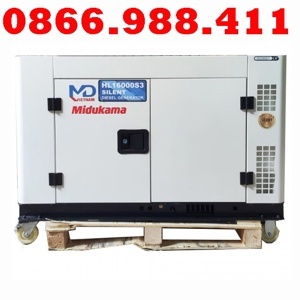 Máy phát điện chạy dầu 12Kw Midukama HL16000S3