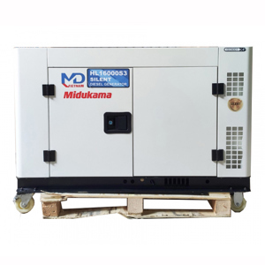 Máy phát điện chạy dầu 12Kw Midukama HL16000S3