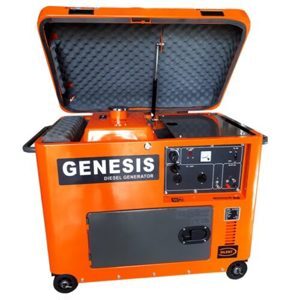 Máy phát điện chạy Dầu 5kw Genesis GD6800EWS