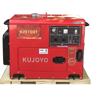 Máy phát điện chạy Dầu 6Kw Kujoyo KJ9700T