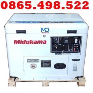 Máy phát điện chạy dầu 7Kw Midukama HL8500S