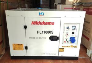 Máy phát điện chạy dầu 8Kw Midukama HL11000S