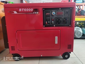 Máy phát điện chạy dầu diesel Btec BT6000CES