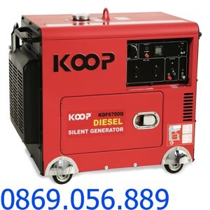 Máy phát điện chạy dầu Diesel KOOP KDF6700Q - 5.0kVA