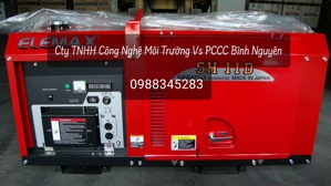 Máy phát điện chạy dầu Elemax SHT25D