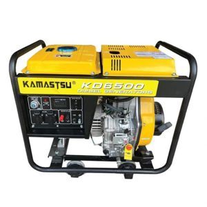 Máy phát điện chạy dầu Kamastu KD6500