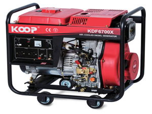 Máy phát điện chạy dầu Koop KDF6700X - 5.0kw