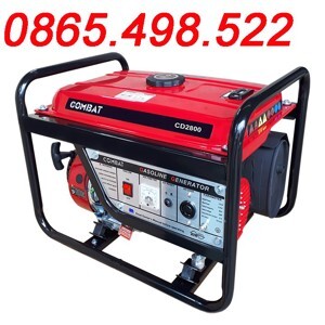 Máy phát điện chạy xăng 2kva Combat CD2800